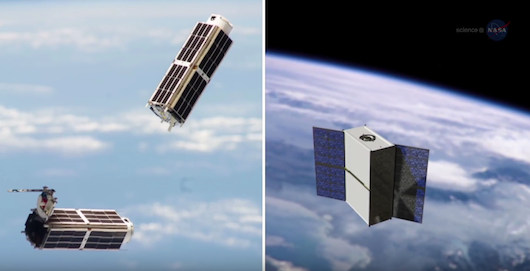 Satelity napędzane wodą