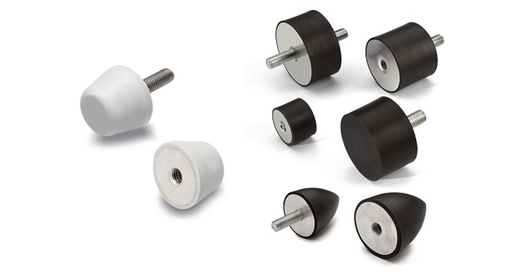 Elementy antywibracyjne DVF do zastosowań w przemyśle spożywczym i medycznym