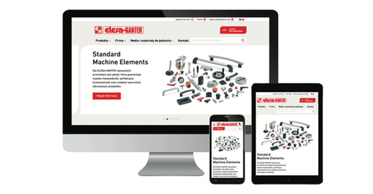 Nowa witryna Elesa+Ganter