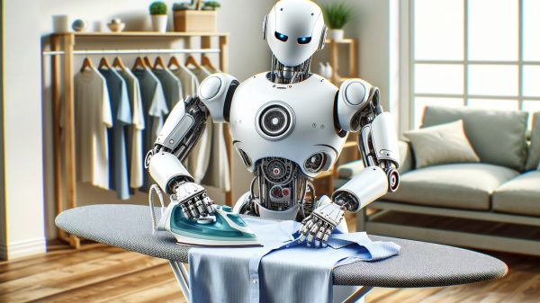 Robot zrobi pranie i prasowanie