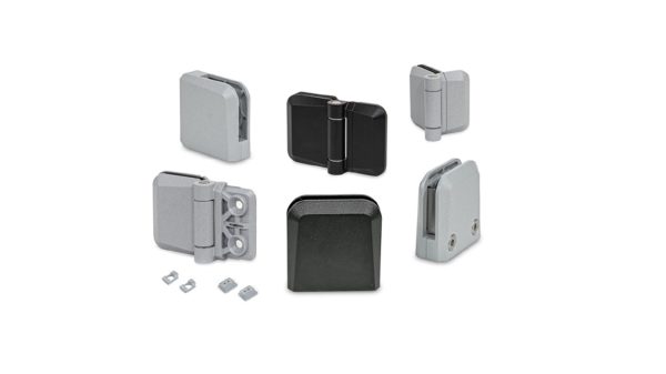 NOWOŚĆ! Elementy do montażu drzwi bezramowych i paneli osłon stałych.