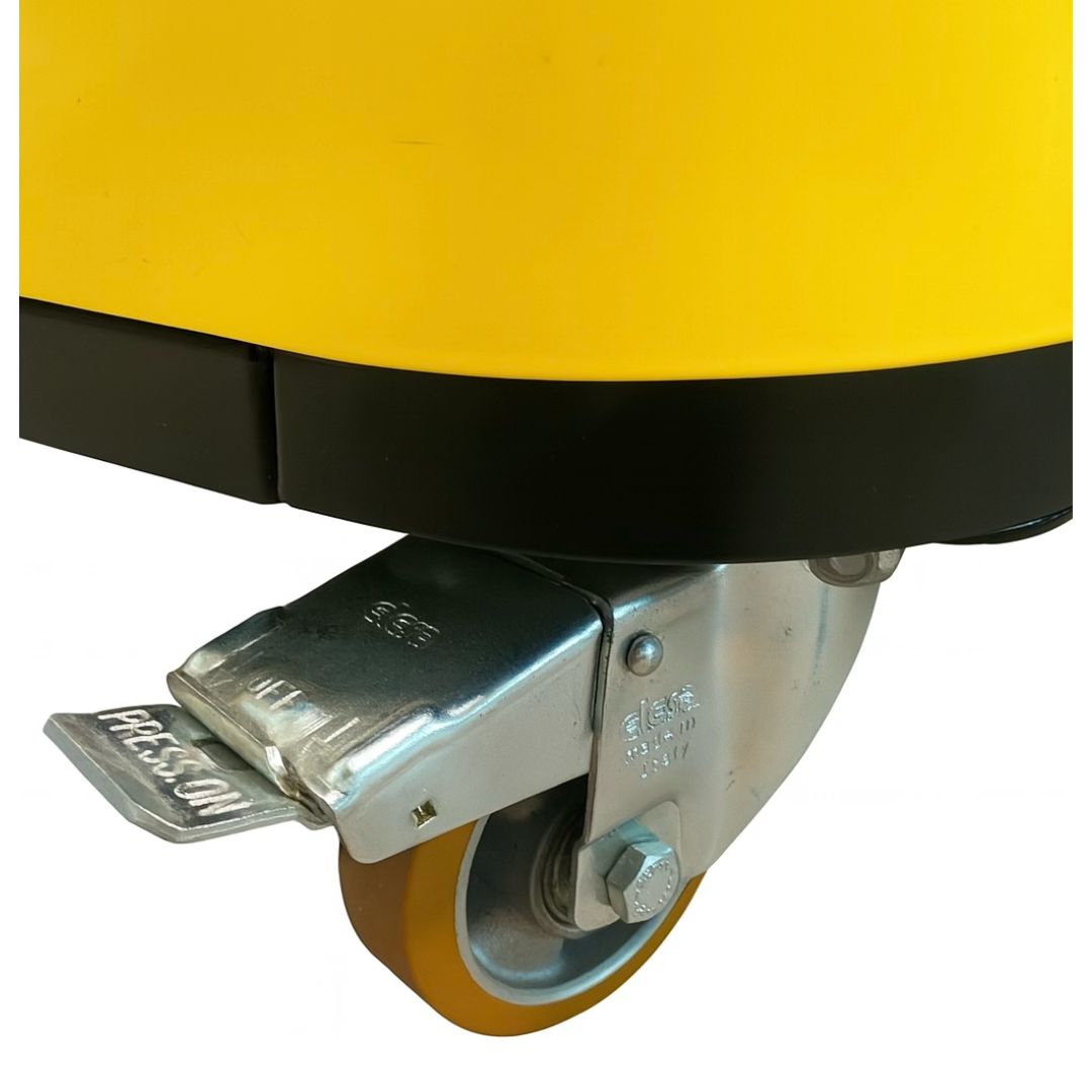 Rys. 3 Koła jezdne RE-F5-N zamontowane w kruszarce Glaas Loop Koła jezdne RE-F5-N zamontowane w kruszarce Glaas Loop