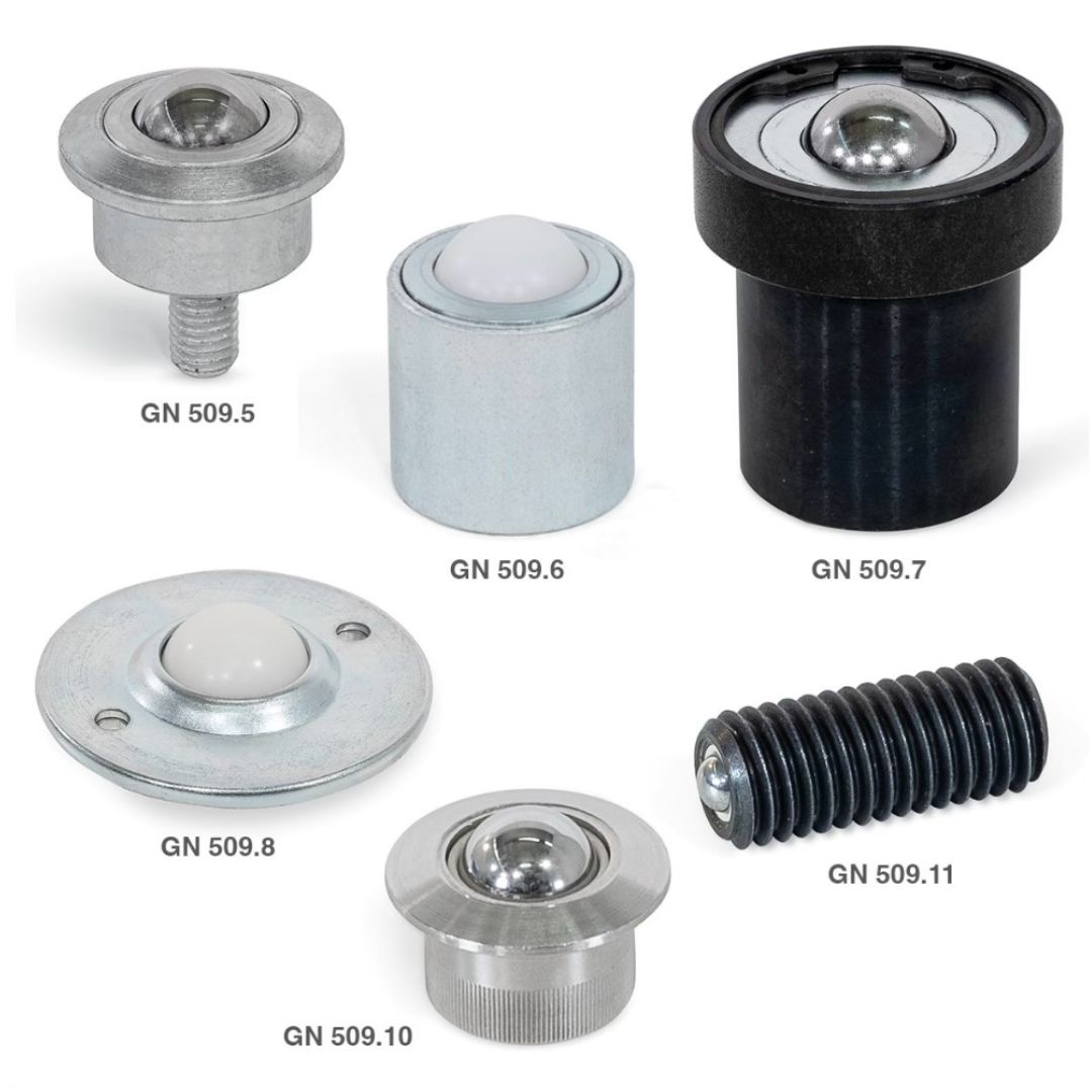 Rys. 4 Nowe kule transportowe z serii GN 509.5 – GN 509.11 Nowe kule transportowe z serii GN 509.5 – GN 509.11